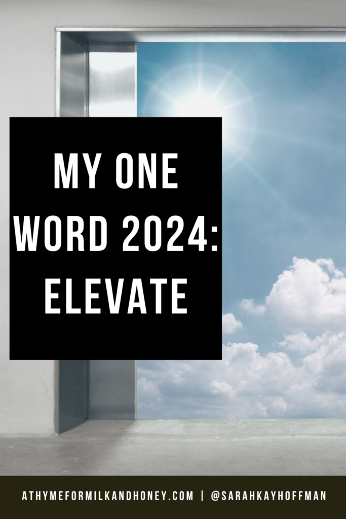 2024 [My One Word] athymeformilkandhoney.com